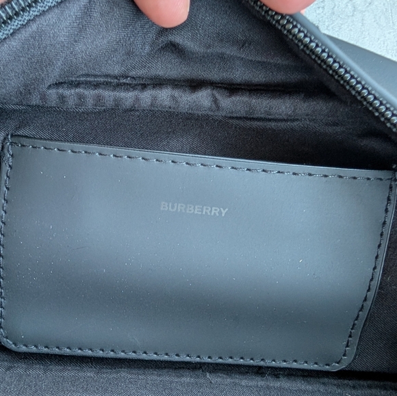 Burberry Black Toiletry Accessories Bag Washbag Pouch - Picture 11 of 12